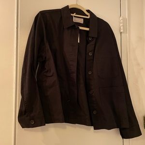 NWT Everlane Chore Jacket in Black